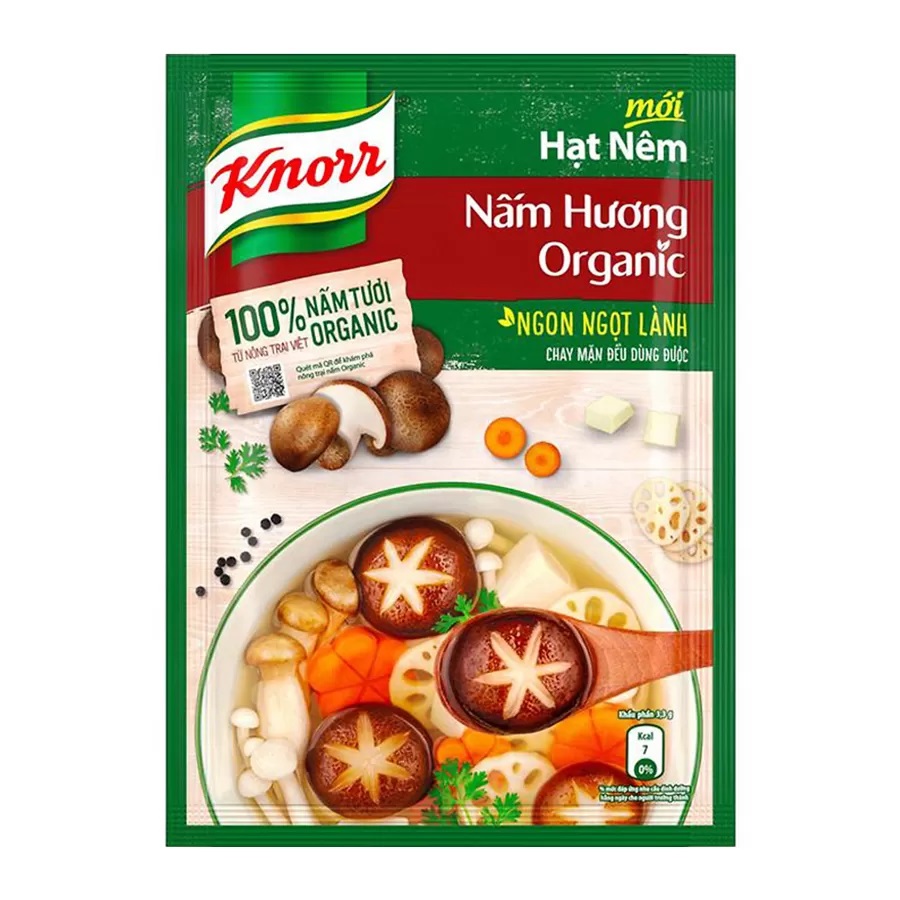 Hạt nêm Knorr Nấm Hương 170g