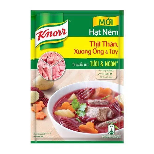 Hạt nêm Knorr thịt thăn, xương ống và tủy 170g