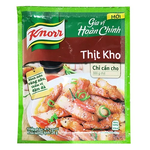 Gia vị Knorr thịt kho tàu 28g