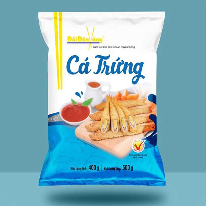 Cá trứng Đôi Đũa Vàng 400g