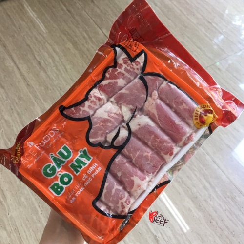 GẦU BÒ MỸ THÁI LÁT 500GR