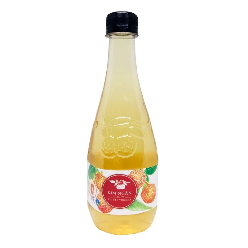 Giấm vải Kim Ngân mật ong 450ml