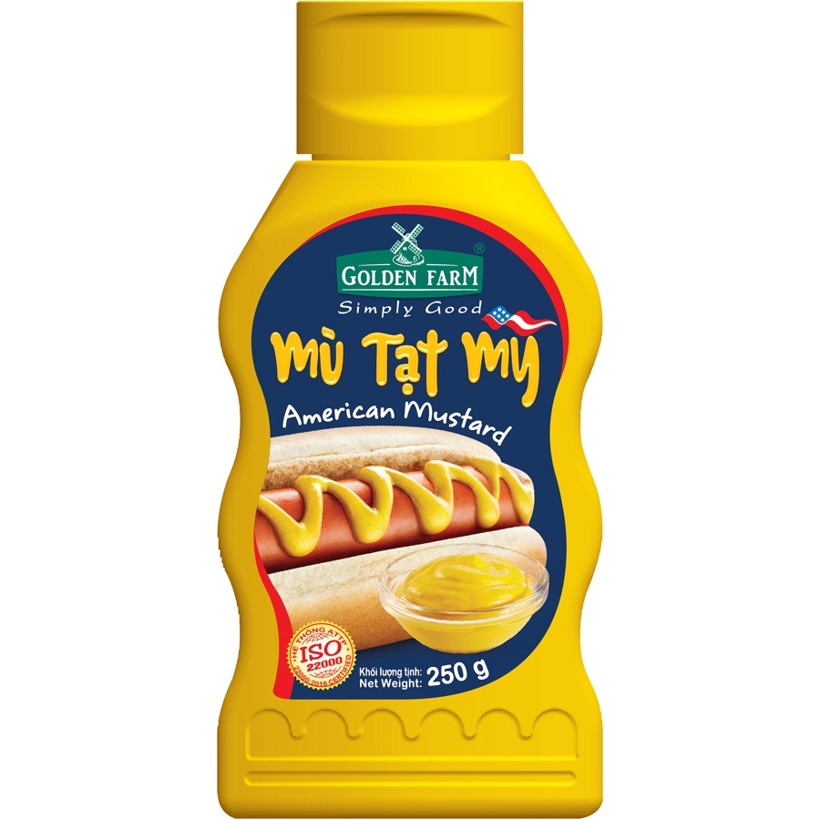 Mù tạt Mỹ 250g