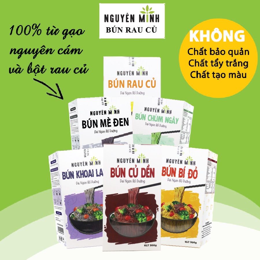 Bún rau củ nguyên minh 200g