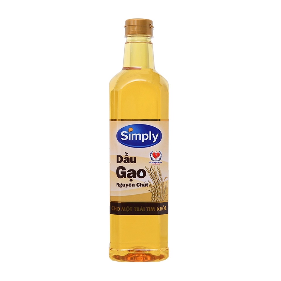 Dầu gạo Simply 1L