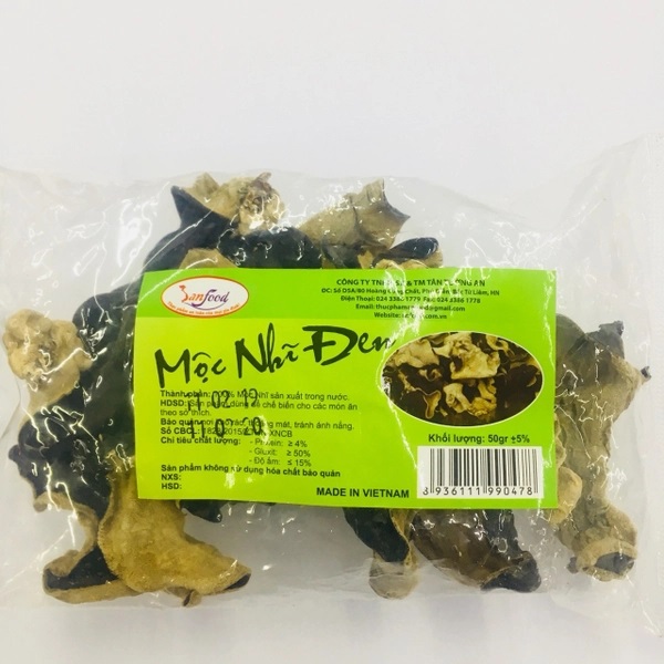 Mộc Nhĩ Đen 50g Anfood