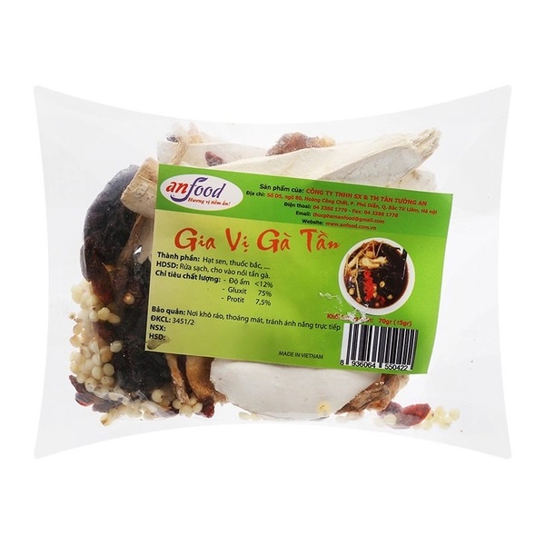 Gia Vị Tần Gà 70g Anfood