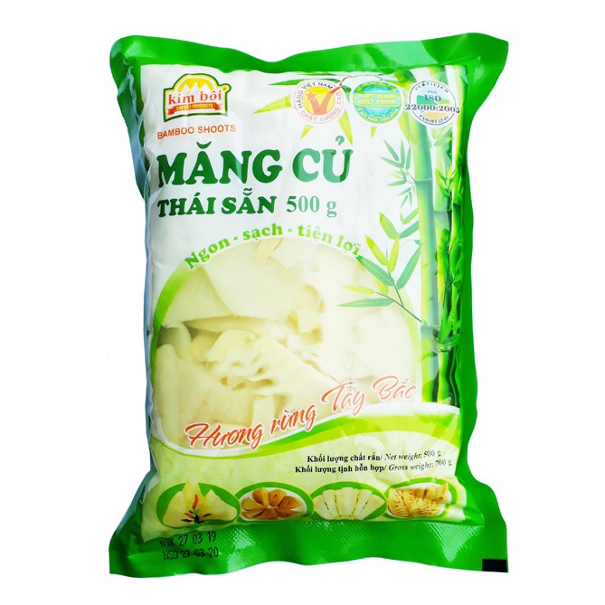 Măng củ thái lát 500g